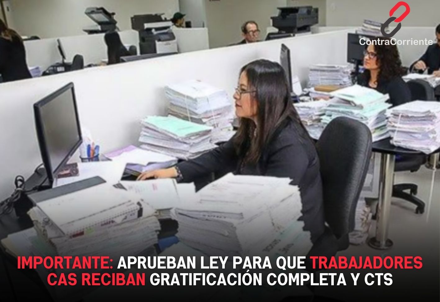 Importante: Trabajadores CAS contarán con gratificación completa y CTS